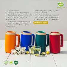 Jug - Cooler Jug - Insulated Jug - Super Cool Jug Capacity (1.7Ltr) Random Colors